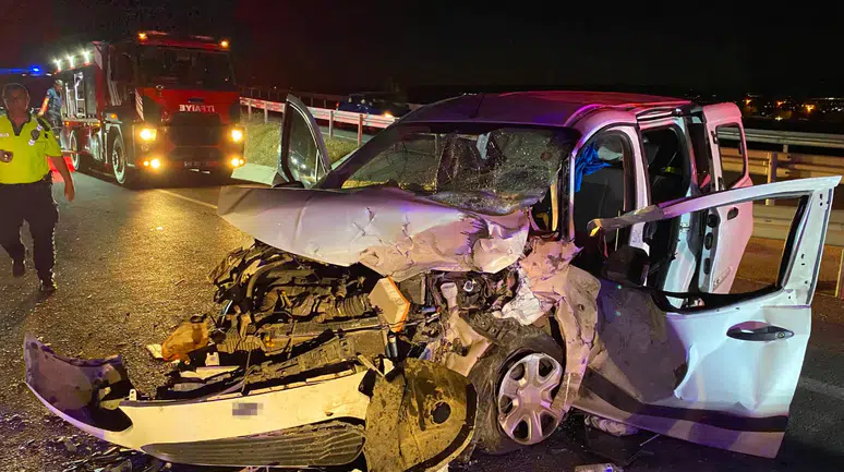 Malatya'da trafik kazası : 5 kişi yaralandı