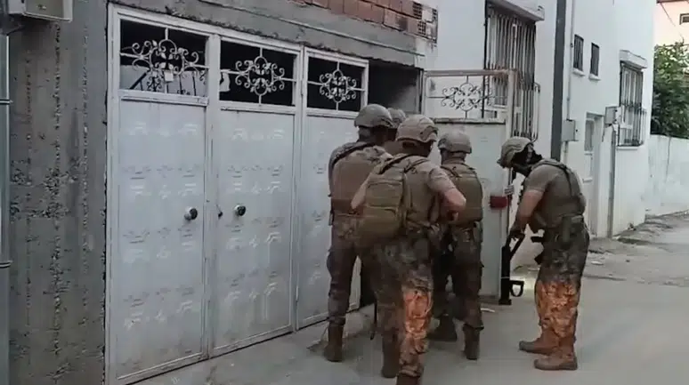 Adıyaman'da DEAŞ operasyonunda 4 şahıs tutuklandı