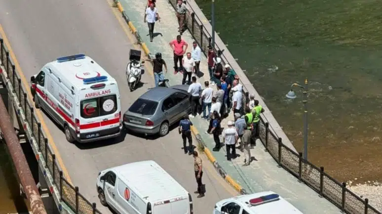 Karabük'te otomobil yayaya çarptı