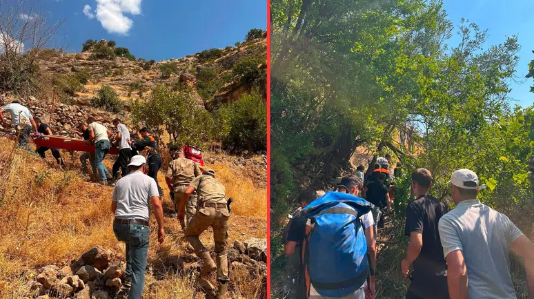 Şırnak'ta ağaçtan düşen 53 yaşındaki adam ağır yaralandı