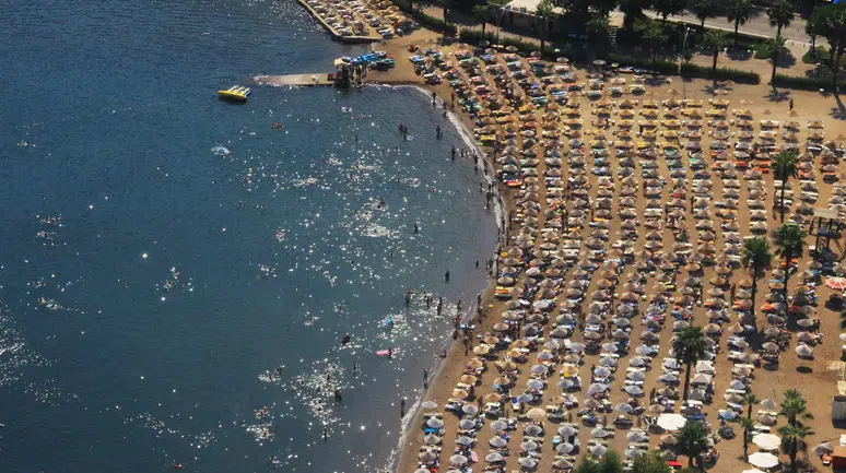 İngiliz turistler Muğla’dan çekildi ! Yabancı turist sayısı yüzde 7 azaldı