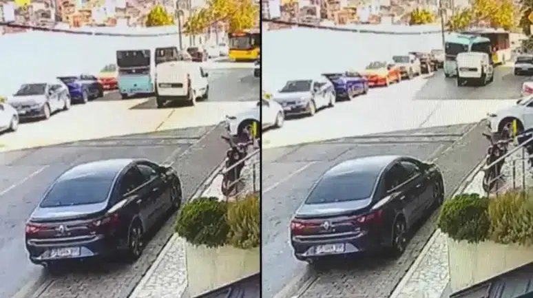 Kağıthane'de 6 araçlı zincirleme trafik kazası : 3 yaralı