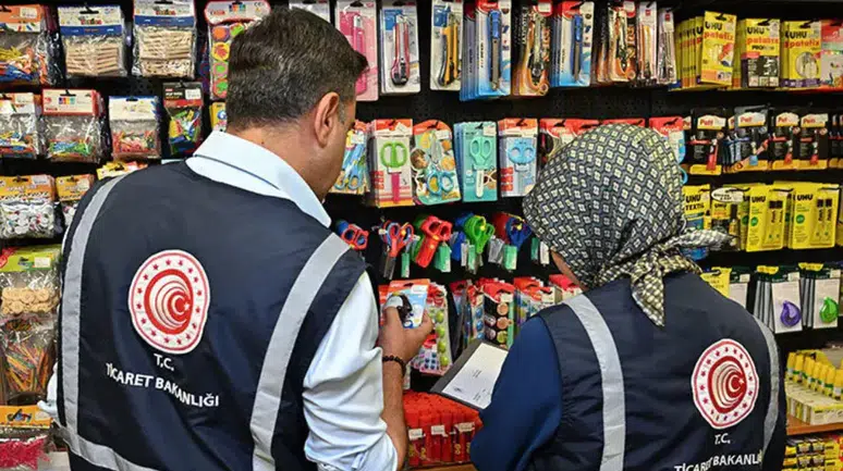 Ticaret Bakanlığı kırtasiye ve okul ürünleri denetimlerini başlattı