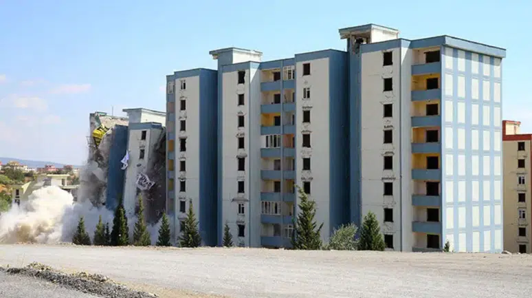 Bina yıkımlarında yeni dönem başladı