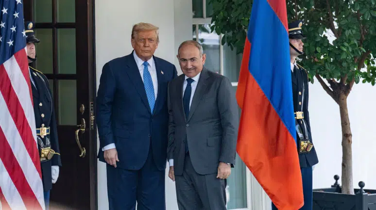 Ermenistan Başbakanı Paşinyan, Trump ile görüştü