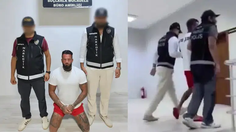 Interpol'ün kırmızı bültenle aradığı uyuşturucu baronu Antalya'da yakalandı
