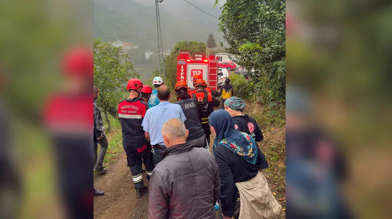 Fındık toplarken yamaçtan yuvarlandı