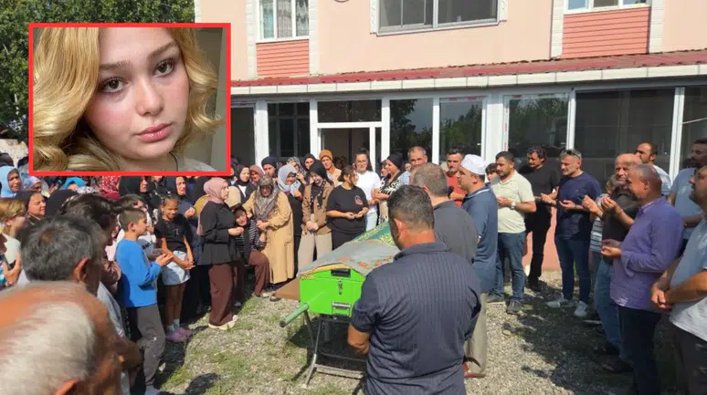 Samsun'da kazada hayatını kaybeden 18 yaşındaki Esra defnedildi