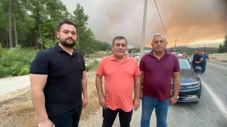 Aksu Belediye Başkanı Yıldırım'dan yangın açıklaması