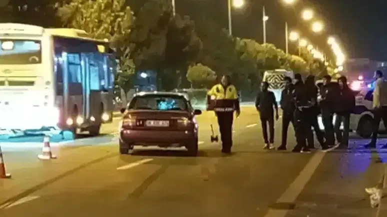 Ankara'da yolun karşısına geçmeye çalışan yaya hayatını kaybetti