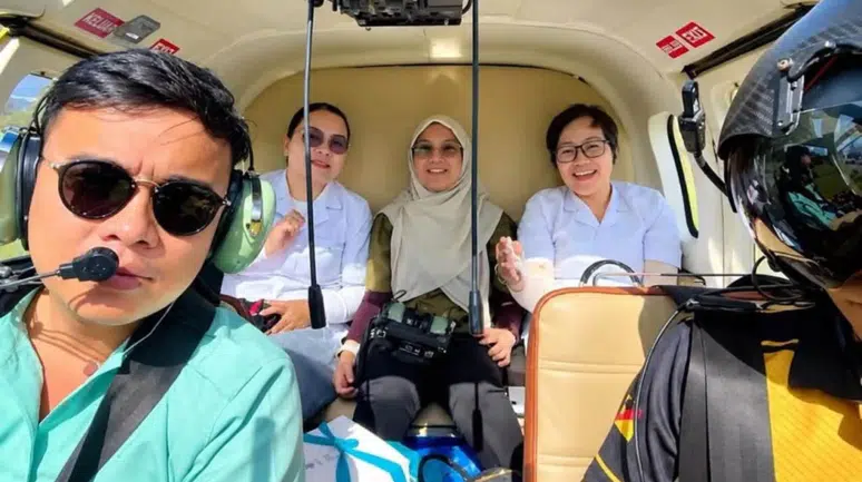 Malezya'da sağlık ekibini taşıyan helikopter düştü : 5 ölü