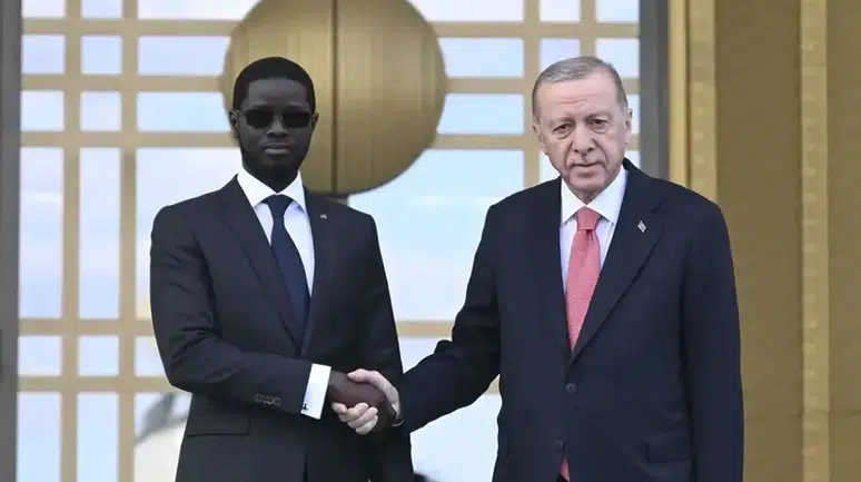 Erdoğan, Senegal Cumhurbaşkanı Faye ile görüştü