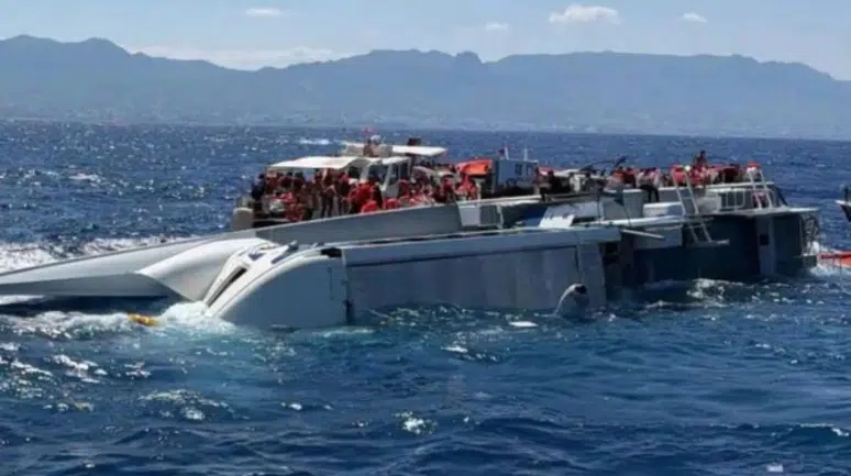Girne'deki gemi faciasına ilişkin arama kurtarma çalışmaları devam ediyor