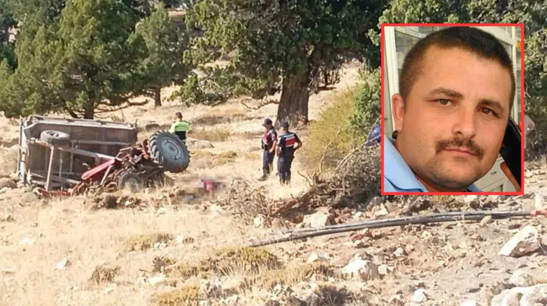 Mersin'de iki traktör çarpıştı : 1 ölü, 2 yaralı