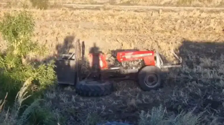 Çorum'da minibüs ile çarpışan traktörün sürücüsü öldü