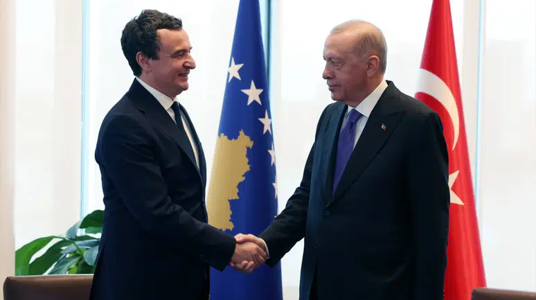 Cumhurbaşkanı Erdoğan, Kosova Başbakanı Kurti ile görüştü