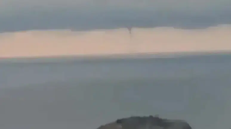 Amasra'da hortum endişe ve paniğe neden oldu