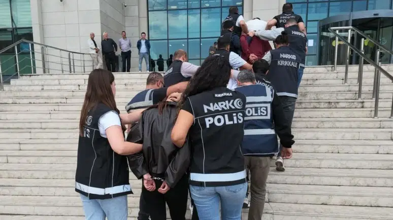 Kırıkkale’de 12 milyon liralık uyuşturucu operasyonu : 6 tutuklama