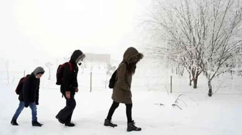 Tekirdağ'da 13 Ocak Salı Günü Okullar Tatil Mi Olacak?