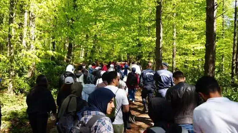 500 genç doğa yürüyüşü ve dragon kano etkinliğine katıldı