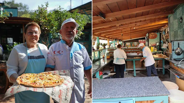 İsveç'ten Çorum'un Köyüne Uzanan Başarı Hikayesi: Emekli Çift Pizzacı Açtı