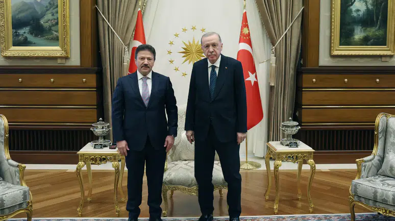Cumhurbaşkanı Erdoğan, TESK Genel Başkanı Yiğiner'i kabul etti