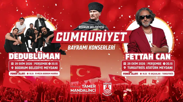 Bodrum'da Cumhuriyet Bayramı Kutlamaları Ne Zaman Başlayacak?