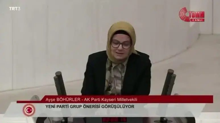 AK Parti Kayseri Milletvekili Ayşe Böhürler'den RTÜK Başkanı'na Destek