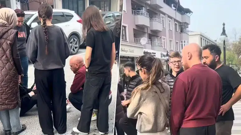 Furkan Kızılay Sapanca'da Kaza Yaptı: Yaralının Başından Ayrılmadı