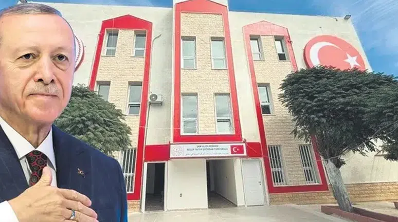 Şam Uluslararası Recep Tayyip Erdoğan Türk Okulu'nda öğrenciler ders başı yaptı