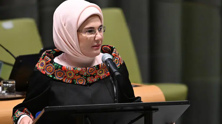 Emine Erdoğan'dan BM'de dünyaya sıfır atık ve sürdürülebilirlik çağrısı
