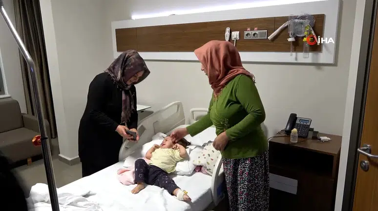 Kahramanmaraş'ta 1 Yaşındaki Bebeğin Böbreğinden 2 Santimlik Taş Çıkarıldı