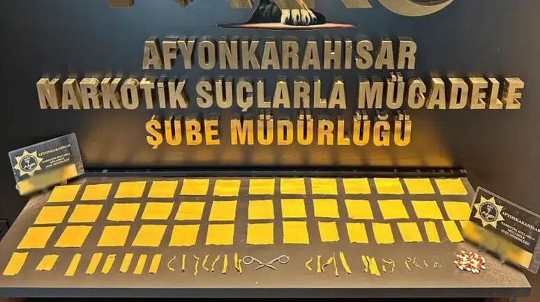 Afyonkarahisar'da uyuşturucu operasyonu : 1 şüpheli tutuklandı