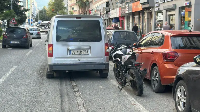 Samsun'da trafik kazası