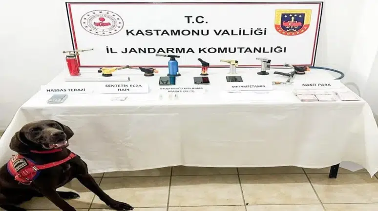 Kastamonu'da uyuşturucu operasyonu
