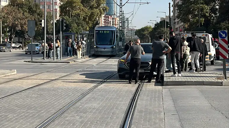 Konya Nalçacı Caddesi'nde kaza