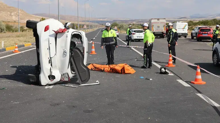 Nevşehir'de feci kaza: 2 ölü, 1 yaralı