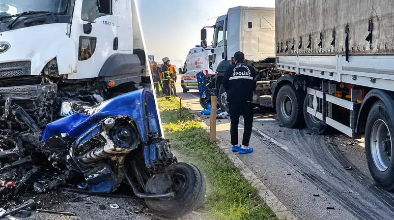 Yurdun Dört Bir Yanında Feci Trafik Kazaları: 4 Ölü, 20 Yaralı