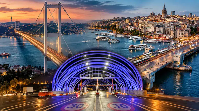 İstanbul'da Yarın Kritik Kapatma: Köprü ve Tüneller Araç Trafiğine Kapatılacak