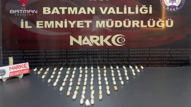 Batman'da uyuşturucu operasyonu