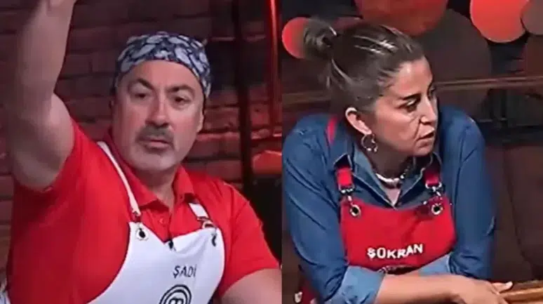 MasterChef’te Şadi ve Şükran karşı karşıya geldi