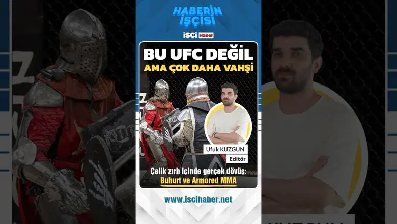Çelik zırhlarla kafeste mücadele : Armored MMA dikkat çekiyor