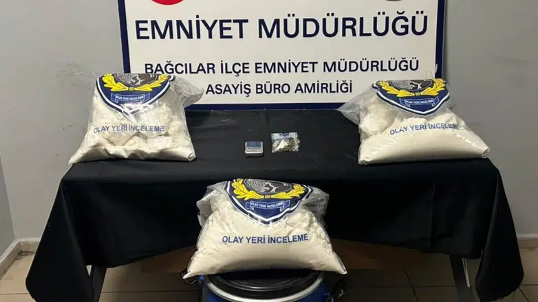 Bağcılar'da 22 kilo 970 gram uyuşturucu madde ele geçirildi