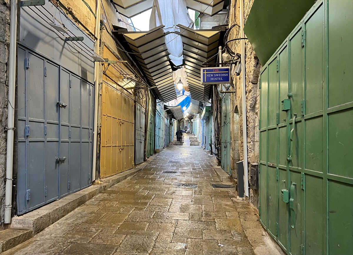 İşte İsrail'in cuma namazını yasakladığı Mescid-i Aksa'dan fotoğraflar 17