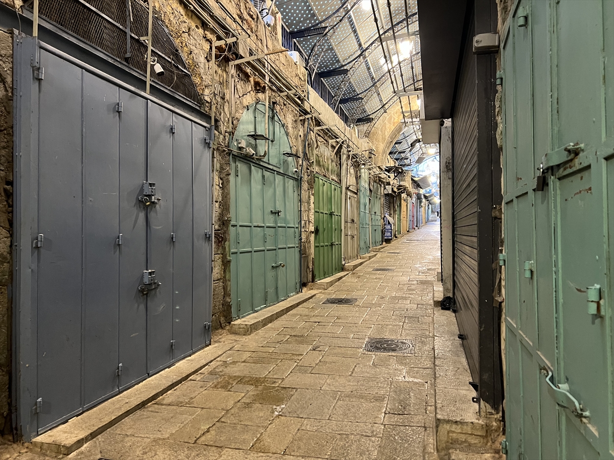 İşte İsrail'in cuma namazını yasakladığı Mescid-i Aksa'dan fotoğraflar 15