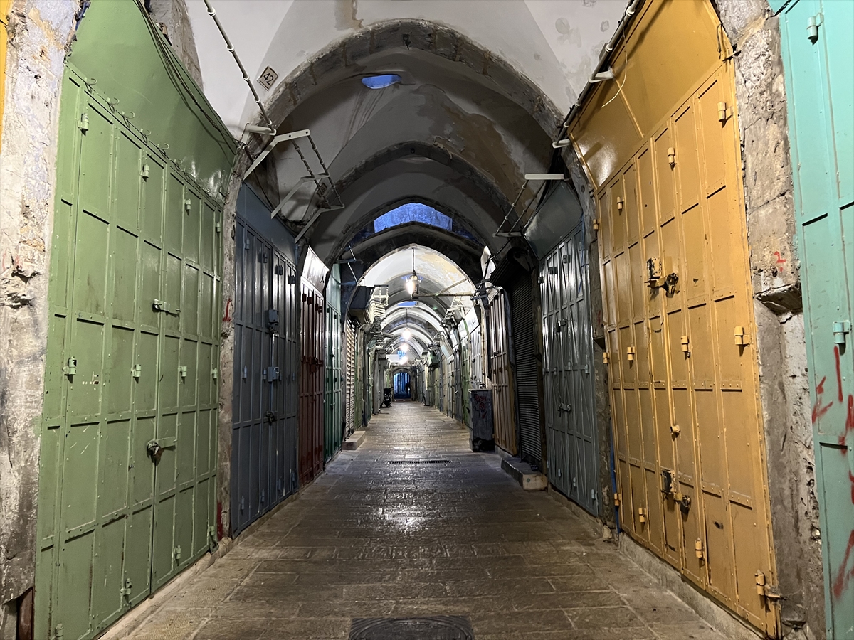 İşte İsrail'in cuma namazını yasakladığı Mescid-i Aksa'dan fotoğraflar 11