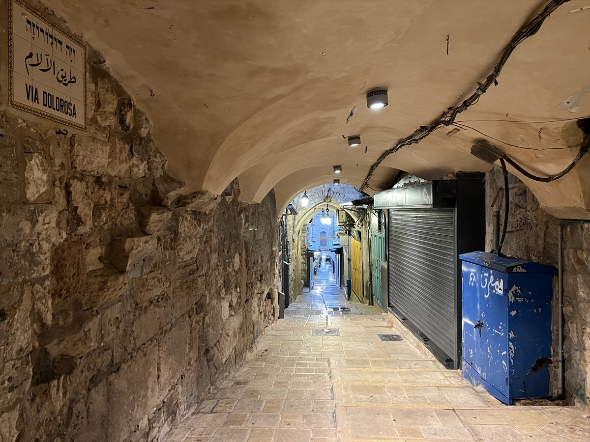 İşte İsrail'in cuma namazını yasakladığı Mescid-i Aksa'dan fotoğraflar 8