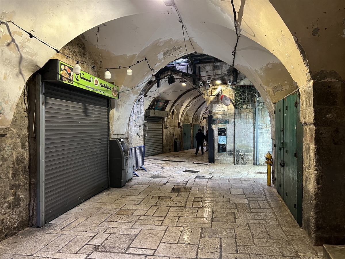 İşte İsrail'in cuma namazını yasakladığı Mescid-i Aksa'dan fotoğraflar 4