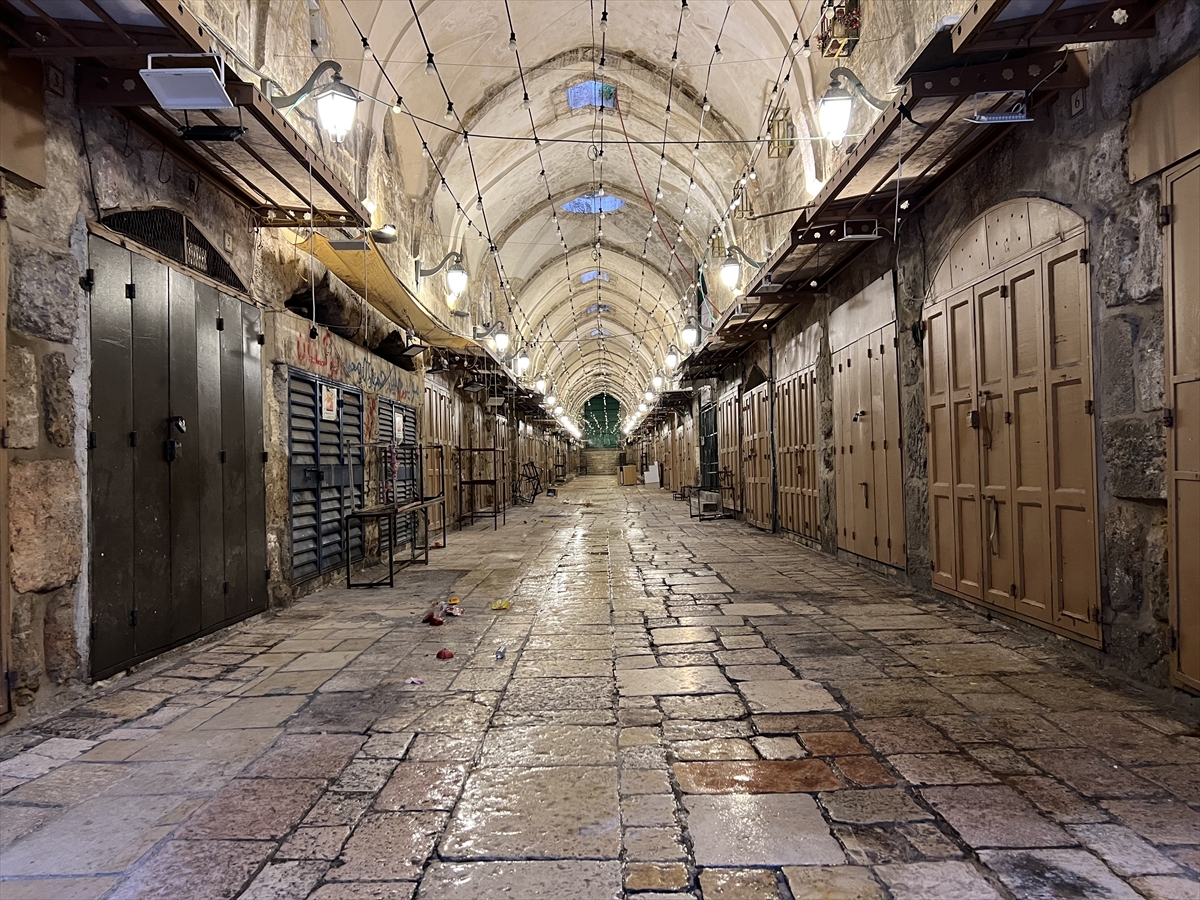 İşte İsrail'in cuma namazını yasakladığı Mescid-i Aksa'dan fotoğraflar 3