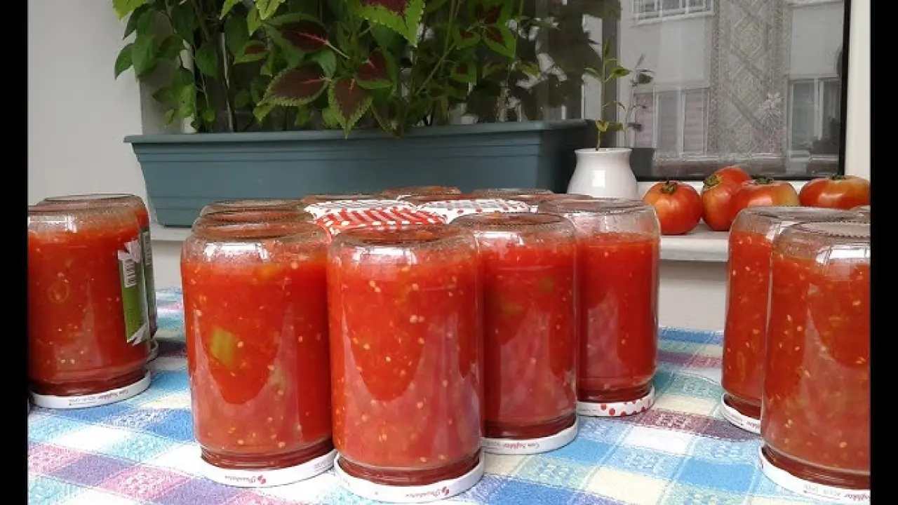 Evde domates konservesi nasıl yapılır? 9